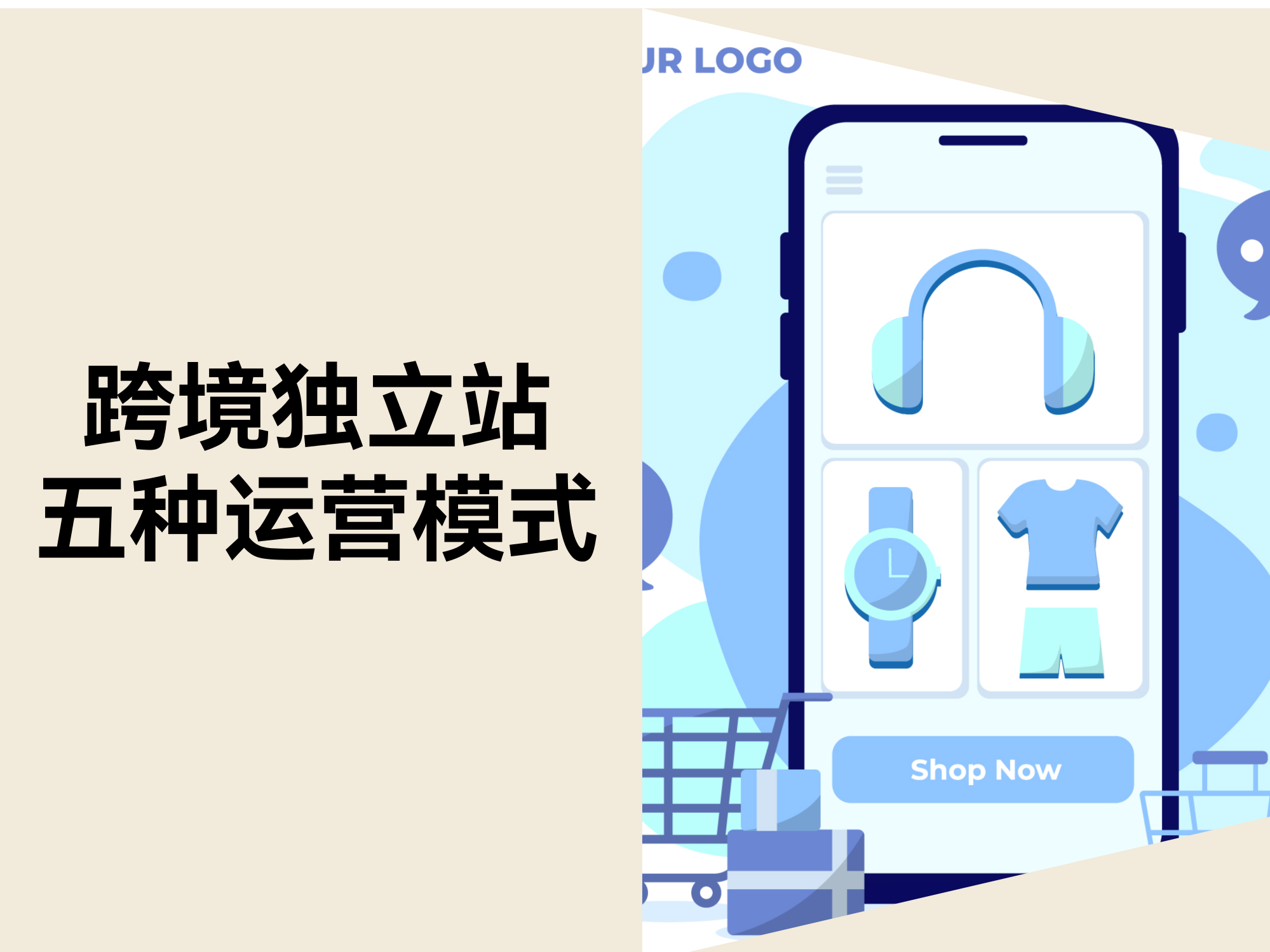 跨境电商自力站指南：五种运营模式、应用场景与选型战略