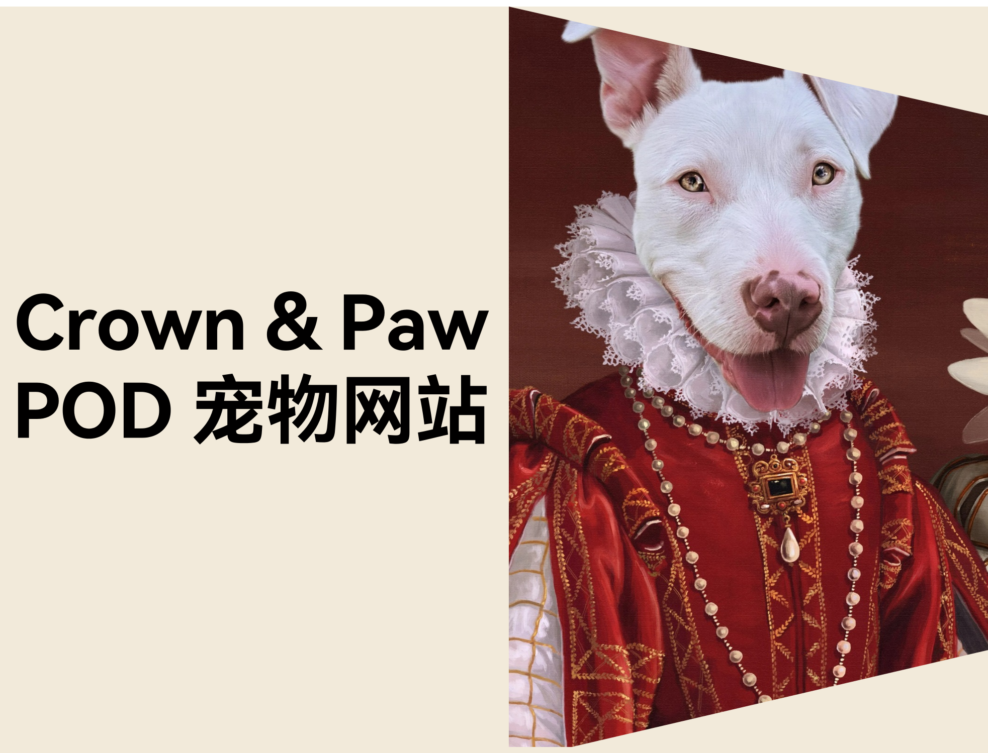 3 人团队怎样用 POD 模式打造万万美金宠物自力站？？？？？？？Crown & Paw 的乐成窍门