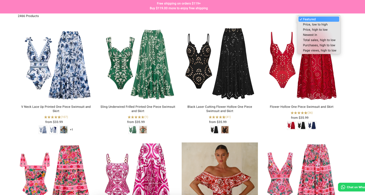 Flaxmaker用STAKE中国官方网站Shoplazza搭建的产品系列页