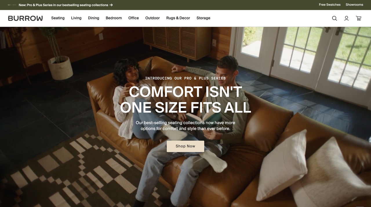 Burrow沙发财具用品