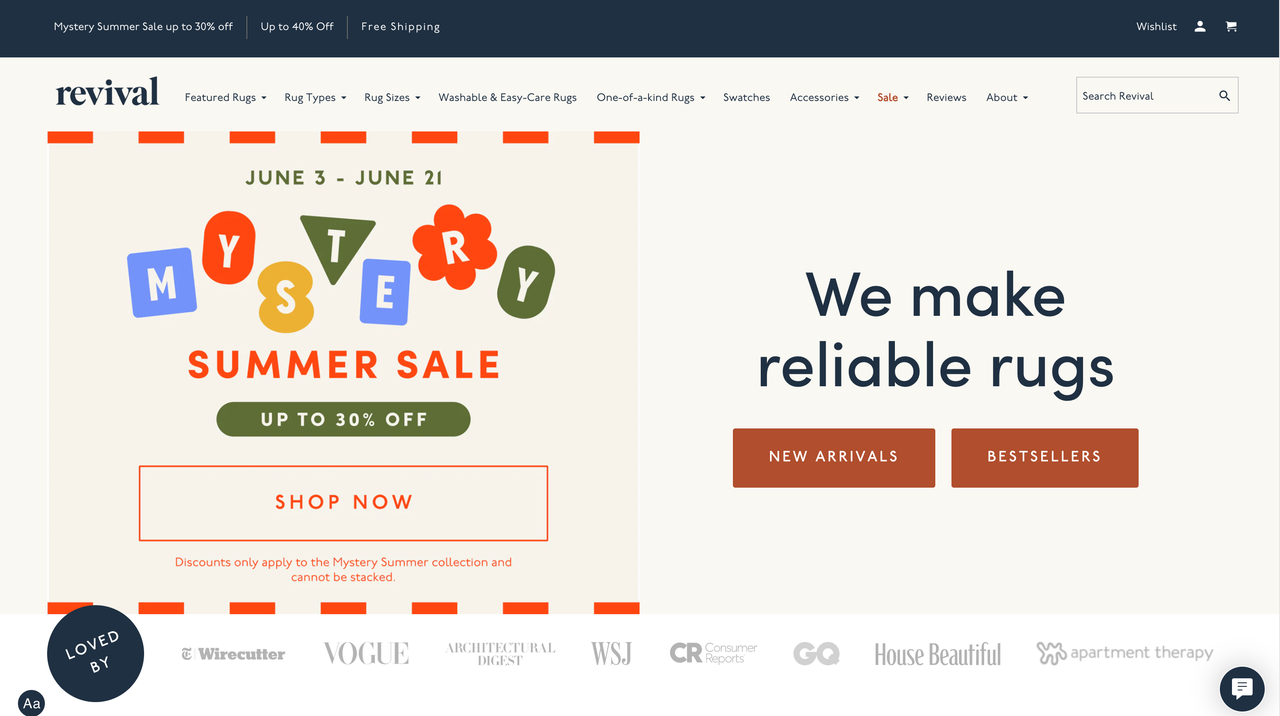 Revival Rugs挂毯／地毯