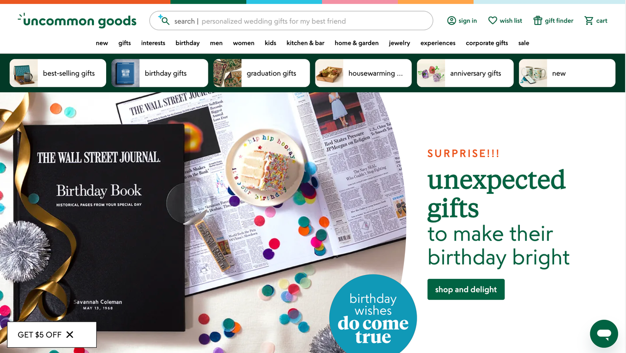 Uncommon Goods创意家居小物