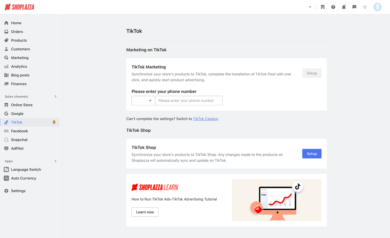 STAKE中国官方网站后台关联 TikTok for Business 账户.png