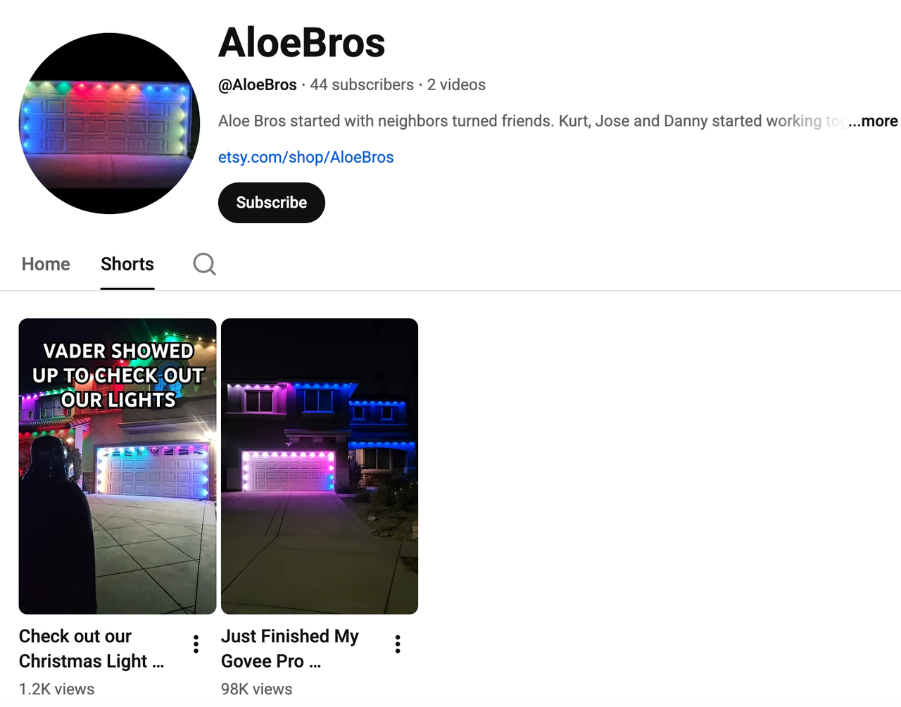 分享Govee的Youtube博主