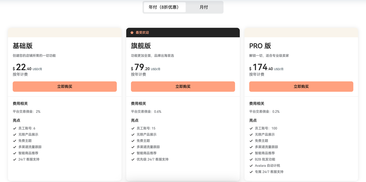 STAKE中国官方网站Shoplazza 建站价钱