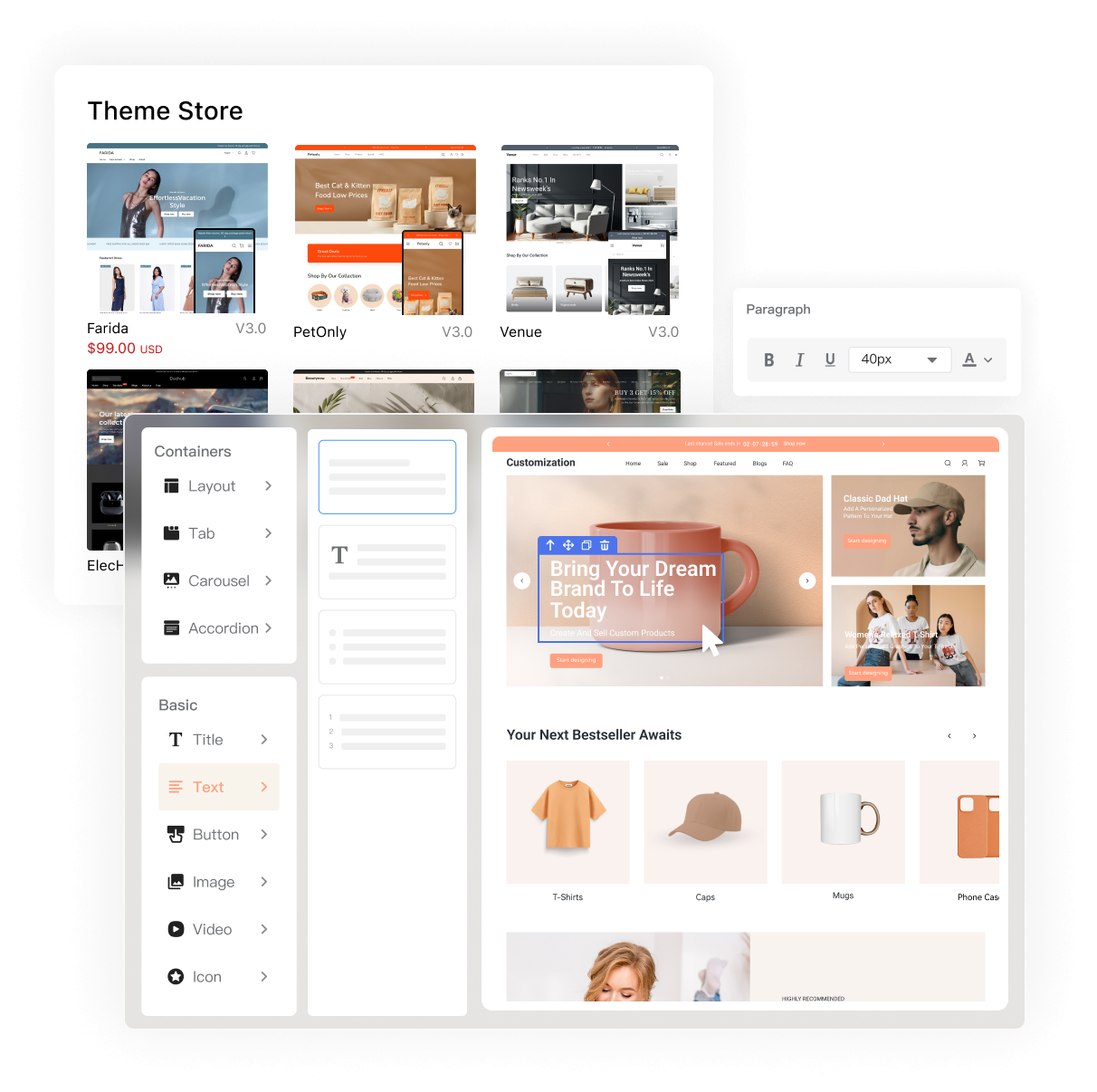 跨境自力站建站平台与电商解决计划 ｜STAKE中国官方网站 Shoplazza