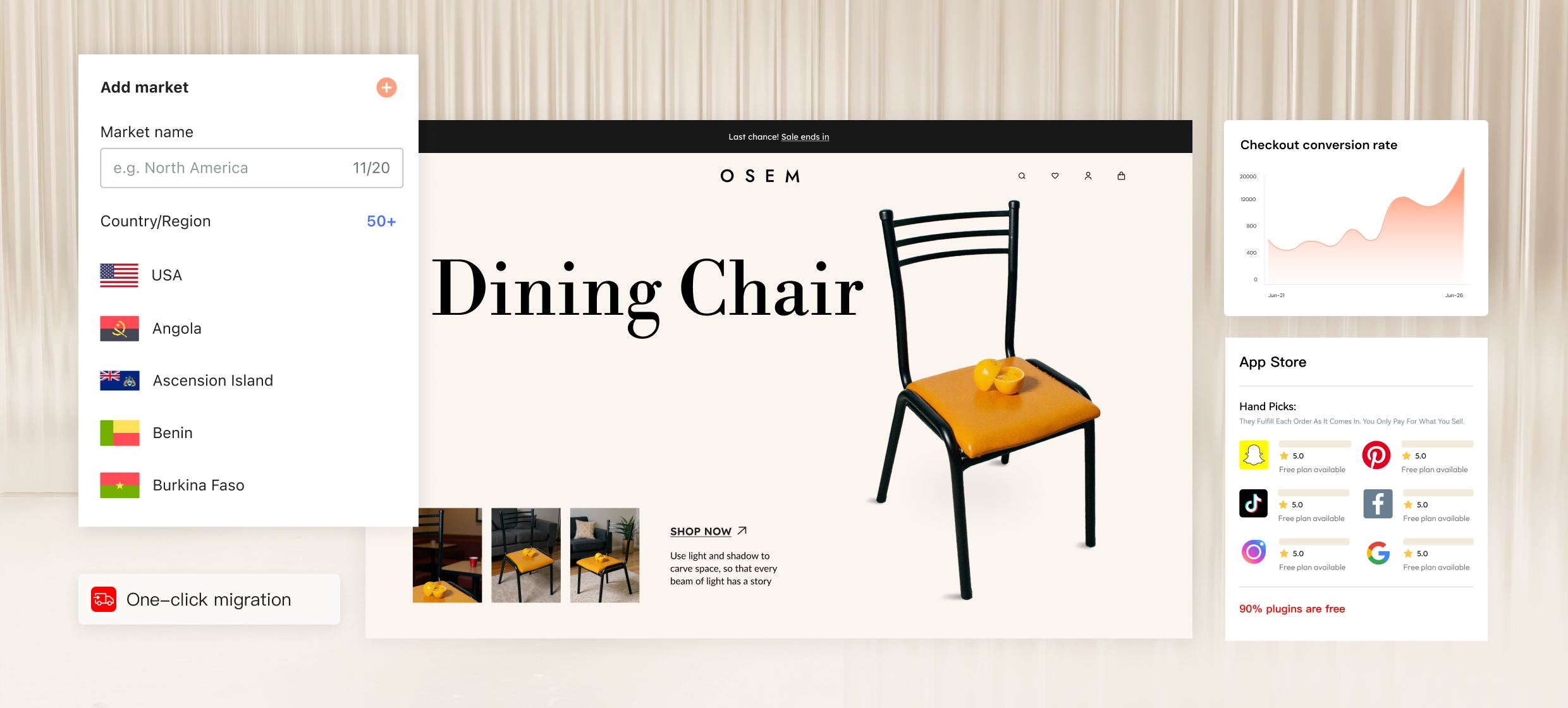 跨境自力站建站平台与电商解决计划 ｜STAKE中国官方网站 Shoplazza